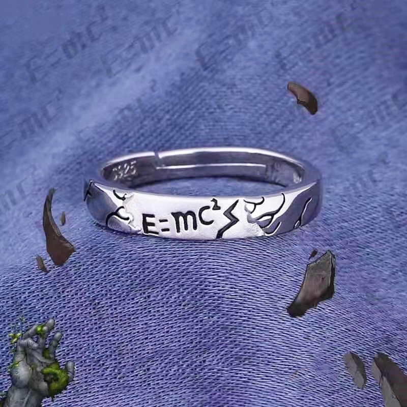 Nhẫn Hóa Trang Nhân Vật Ishigami Bằng Kim Loại Có Thể Điều Chỉnh Kích Cỡ