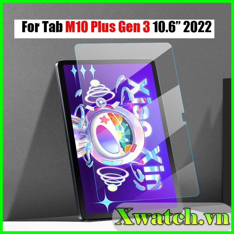 Kính cường lực máy tính bảng Lenovo Tab M10 Plus Gen 3 10.6" TB- 125F TB- 128F Xiaoxin pad 2022