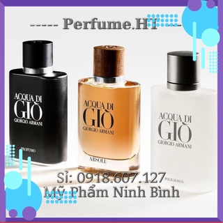 [Bansi] Nước hoa Nam Nước hoa GIÒ ( Trắng, Đen, Vàng )
