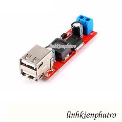 Mạch Hạ Áp 3A - 2 Cổng USB LM2596S