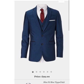 Blazer nam cao cấp xuất anh Mỹ vạt xẻ giữa mông