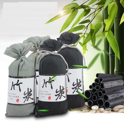 Túi Than Tre Hoạt Tính Bamboo Carbon Lọc Khí, Khử Mùi Ô Tô, Phòng Ở