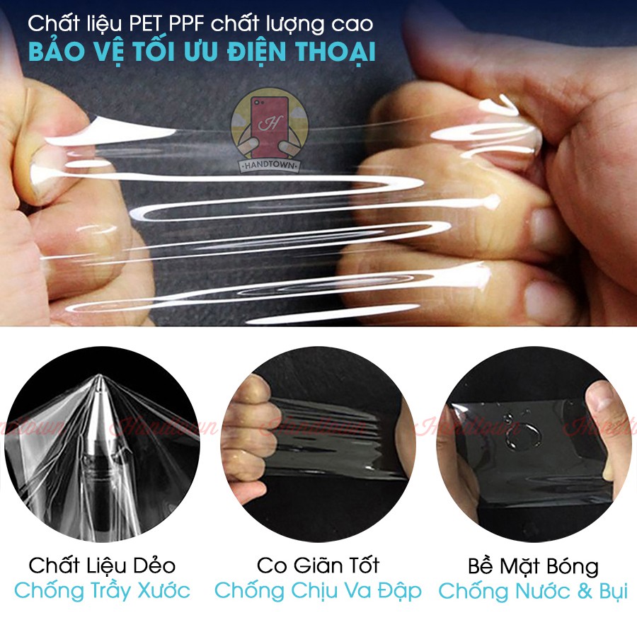 Combo 2 Miếng dán Film Ppf dành cho Air tag mặt trước và mặt sau bảo vệ thiết bị chống va đập và trày xước