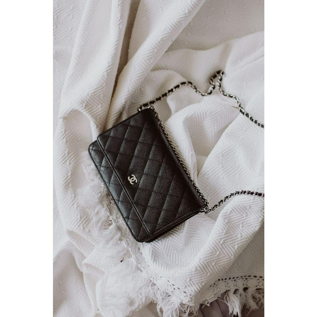 TÚI CHA NEO WOC DA THẬT SZ19 TAG BẠC- VÀNG