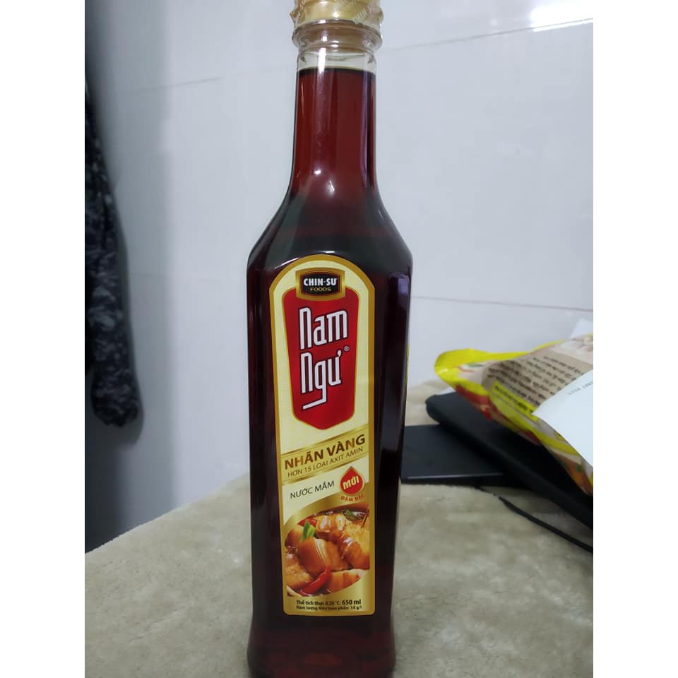Nước Mắm Nam Ngư Nhãn Vàng
