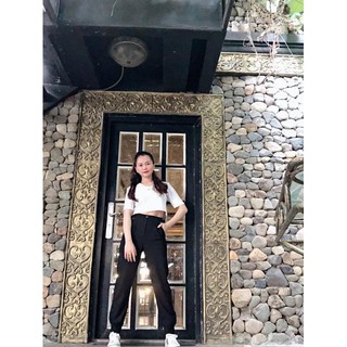 Quần đũi bo gấu chất mát