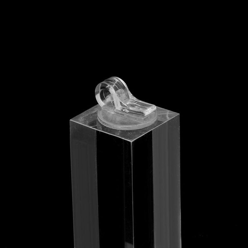 ANEMONE Bộ 7 Giá Đỡ Trưng Bày Ngón Tay Hình Vuông Trong Suốt