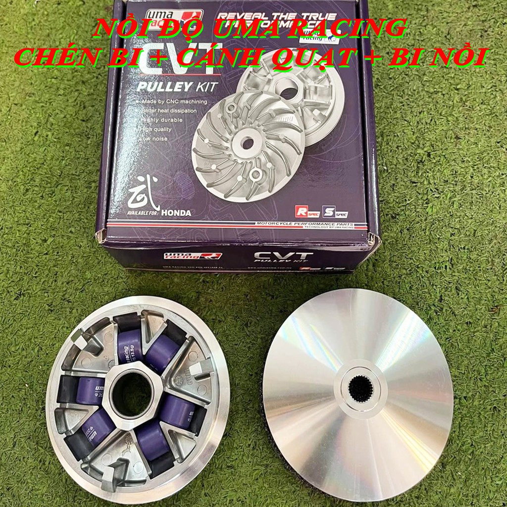 Nồi độ Uma Racing cho Honda Vario AirBlade 125 SHMode PCX Click125 Lead125 - Chén bi cánh quạt bi nồi Uma Racing