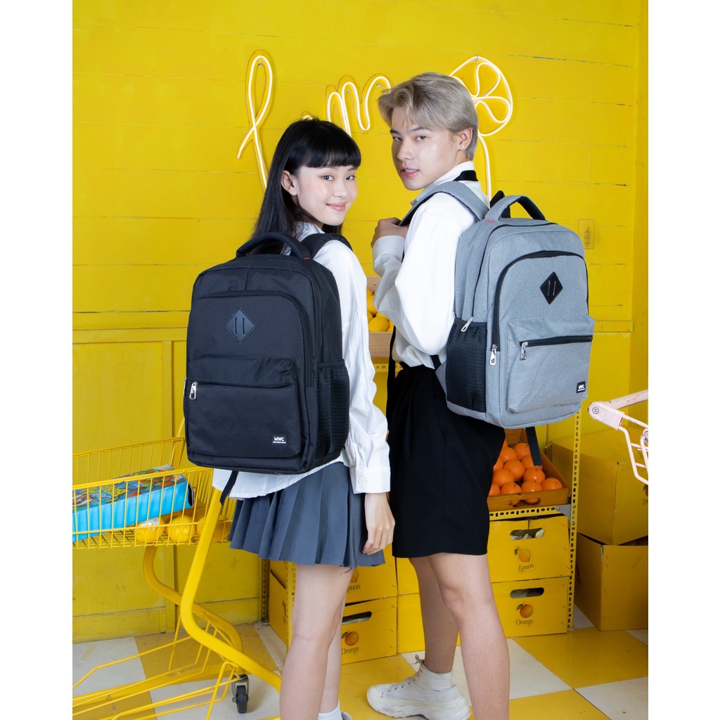 Balo MWC 1119 - Balo nam nữ Phong Cách Hiện Đại Thanh Lịch, Balo unisex nhiều ngăn chống thấm nước tiện lợi