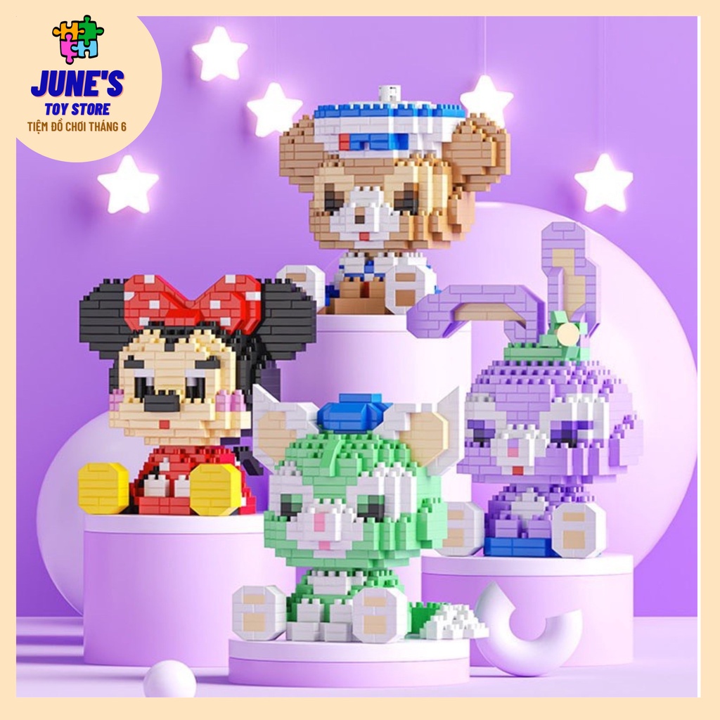 Mô Hình Lego Lắp Ráp - Nhân vật Disney