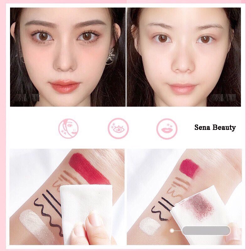 Nước tẩy trang Heyxi Đào 300ml có vòi nhấn tiện lợi | BigBuy360 - bigbuy360.vn