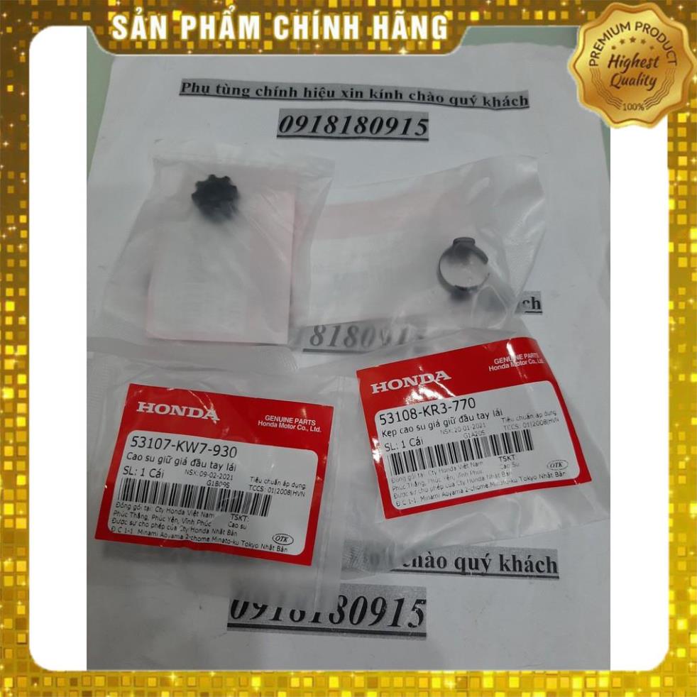 Kẹp  cao su chống rung đối trọng bên trong tay lái đối trọng cốt gù Đối trọng B đầu tay lái  wave anpha 110 honda