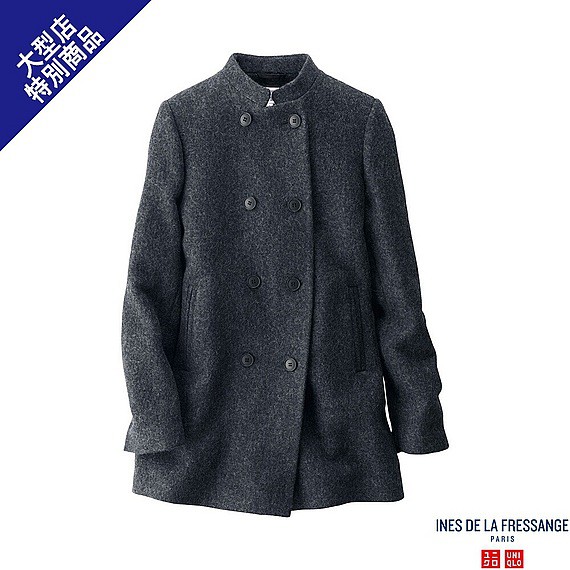 Áo dạ nữ UNIQLO  dòng sản phẩm cao cấp INSE DE LA FRESSANGE