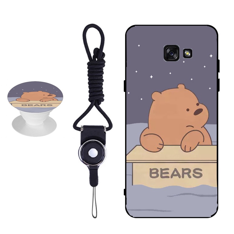 360° Ốp Điện Thoại Silicone Chống Sốc Bảo Vệ Toàn Diện Cho Samsung Galaxy J7 Prime/ON7 2016/G6100