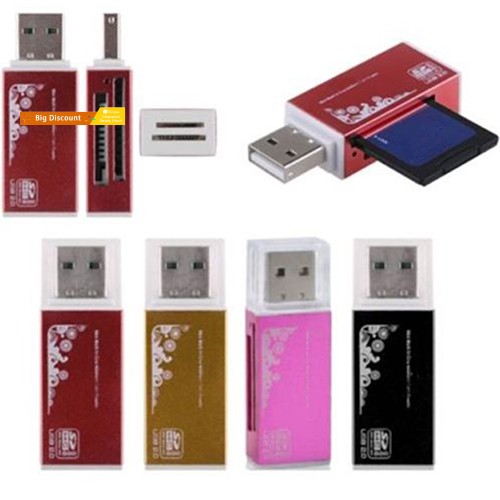 Đầu Đọc Thẻ Nhớ Micro Sd Sdhc Tf M2 Mmc Ms Ms Pro Cổng Usb 2.0