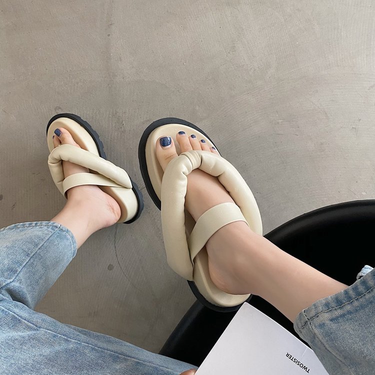 Dép đế dày hở ngón thời trang dành cho nữ