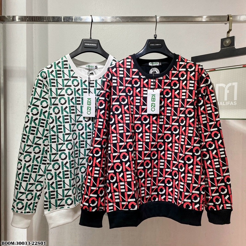 Áo nỉ hot hit KENZO chất nỉ dày dặn lên form chuẩn ___30033h