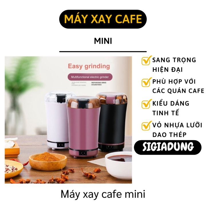 [SGD] Máy Xay Cà Phê - Máy Xay Hạt Cafe, Hạt Tiêu, Ngũ Cốc, Đậu Nành Mini Cầm Tay 9585