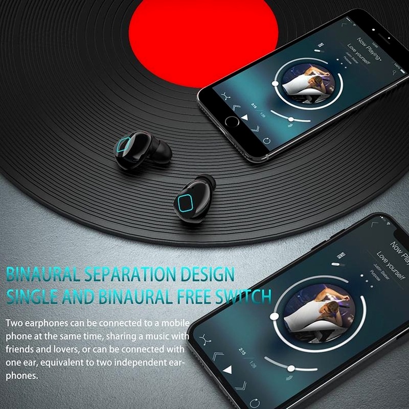 Tai nghe không dây TWS V5.1 M10 Âm Thanh Stereo HD Và Phụ Kiện