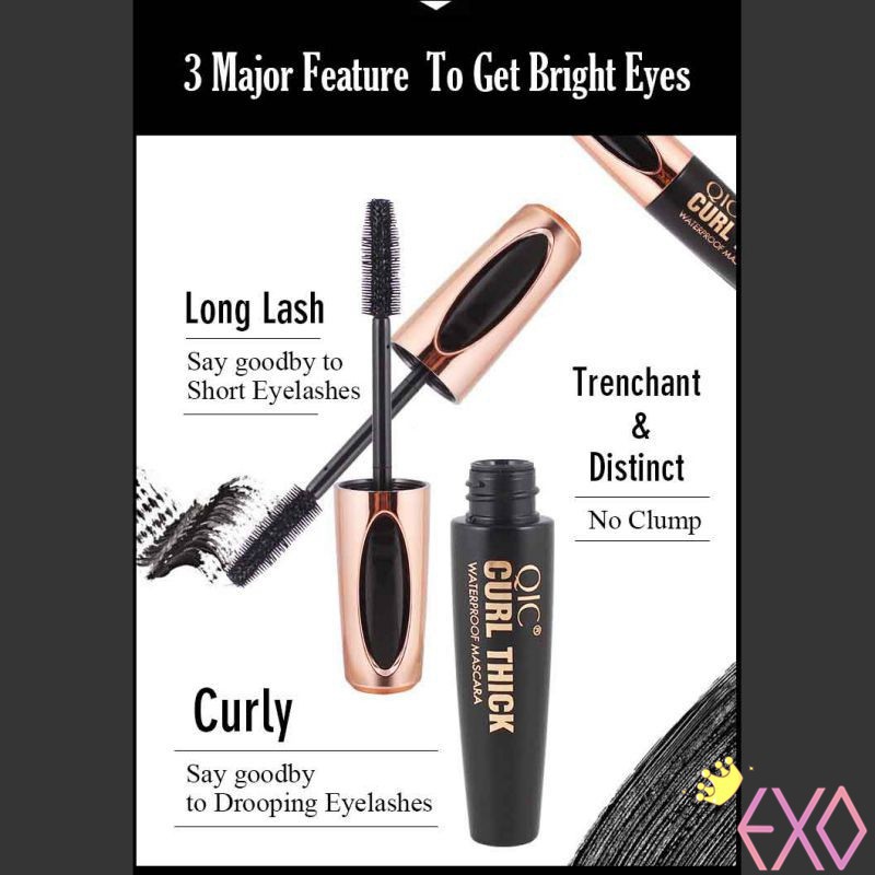 Long Lasting Waterproof Smudge-proof Thick Slender Curling Mascara Eyelash Cream | BigBuy360 - bigbuy360.vn