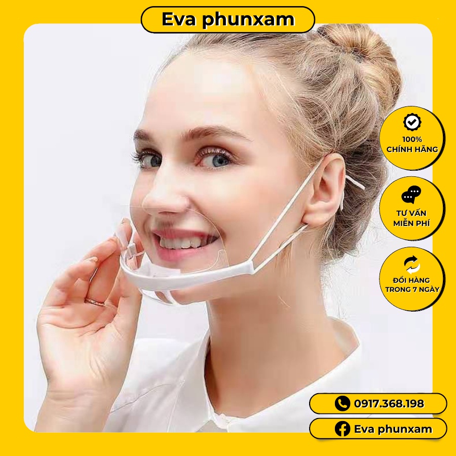 Hộp 10 chiếc khẩu trang nhựa y tế dùng trong spa thẫm mỹ viện