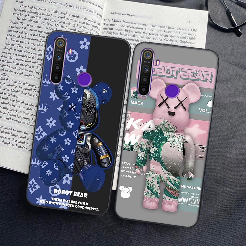 Ốp lưng Realme 3 / 5/5i / 6i/ C3 in hình Gấu Be@rick - sang sịn , RẺ - BỀN - ĐẸP