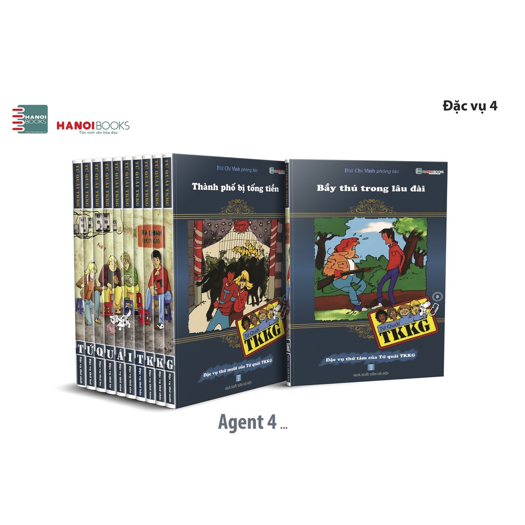 Sách - Combo 1 Tứ Quái TKKG ( Tập 1 đến Tập 10 ) | BigBuy360 - bigbuy360.vn