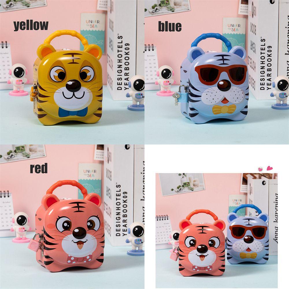 Hộp Đựng Tiền Tiết Kiệm Hình Chú Hổ Năm Mới Dễ Thương Cho Bé