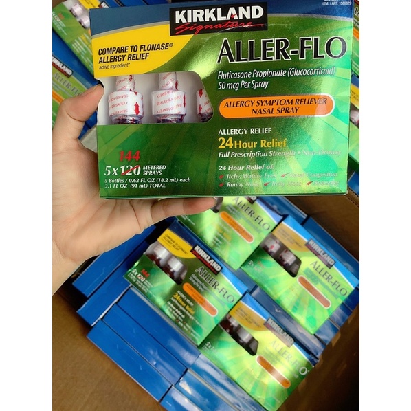 Xịt xoang Kirkland Aller flo Hàng Mỹ