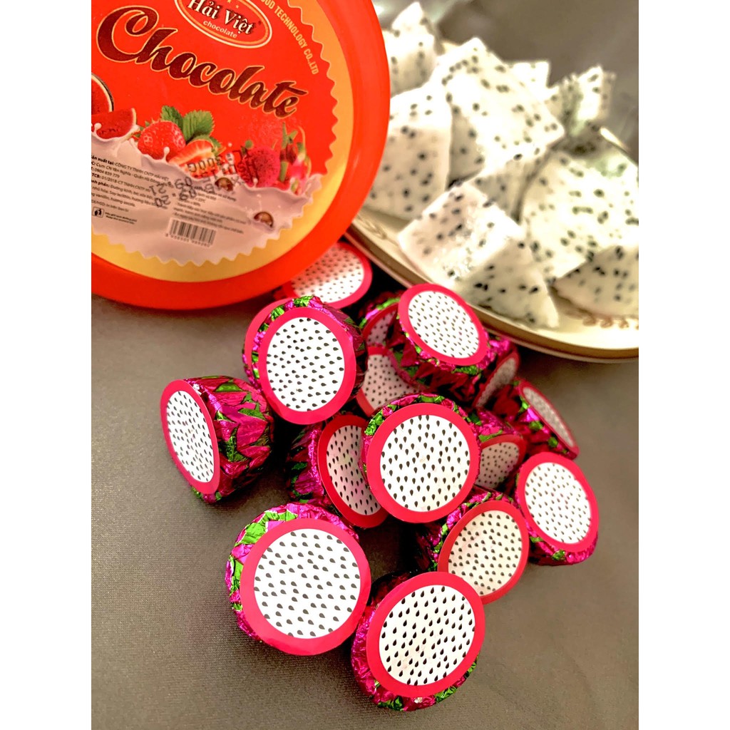 Kẹo Socola Thanh Long túi kí đẹp mắt