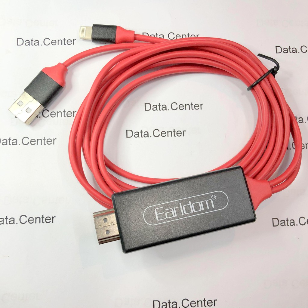 DÂY CÁP LIGHTNING HDMI IPHONE EARLDOM W5