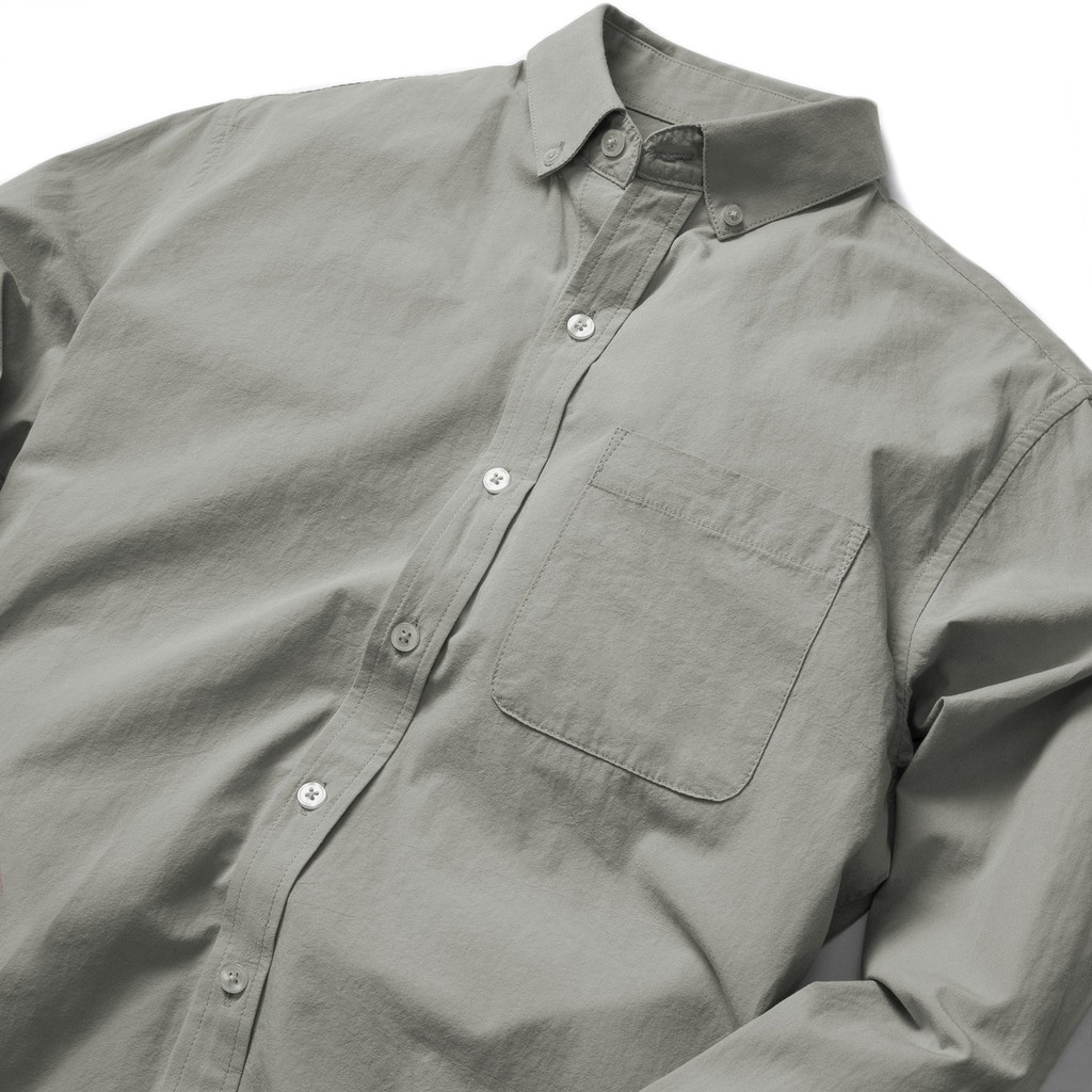 Áo sơ mi nam Double'D tay dài trơn SE2XAM | BigBuy360 - bigbuy360.vn