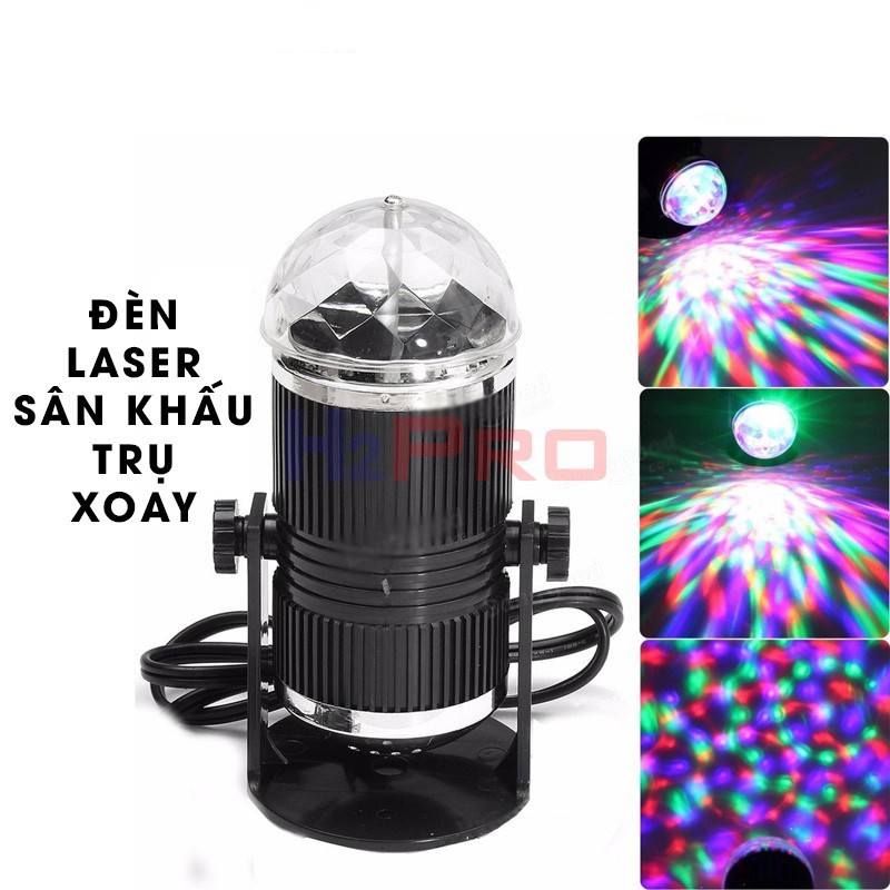 Đèn Led Vũ Trường Cảm Ứng Âm Thanh HF 011 Ánh Sáng Độc Đáo Với Thiết Kế Nhỏ Gọn