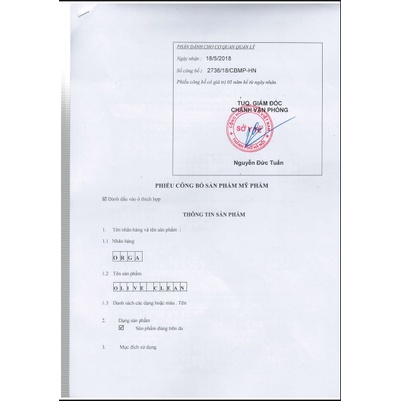 Sữa Rửa Mặt Qủa Olive - Sạch Sâu, Mềm Da, Le'Orga 75ml - 120ml | BigBuy360 - bigbuy360.vn