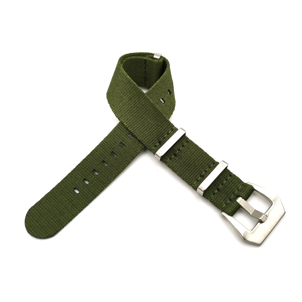 Dây Đeo Nylon 20mm 22mm 007 James Bond Màu Đen