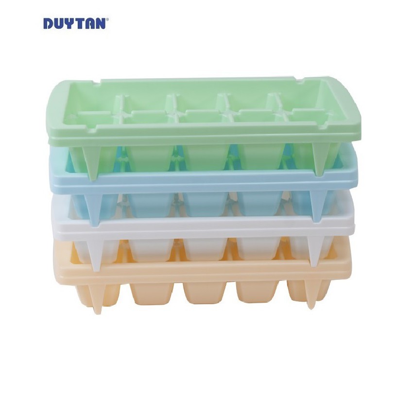 Bộ 4 khay đá 10 viên nhựa DUY TÂN (24 x 10.7 x 4.3 cm) - 12996