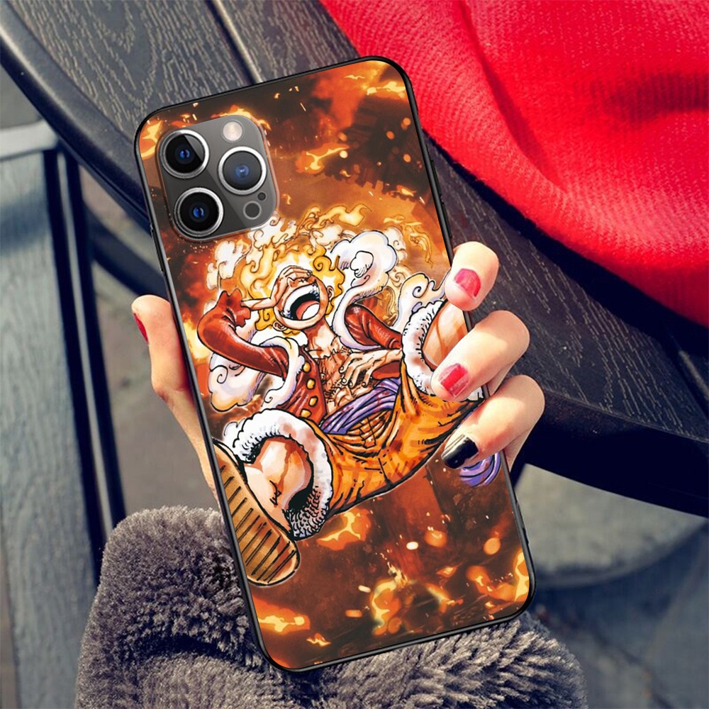 Ốp Điện Thoại TPU Silicon Mềm Hình One Piece Luffy Gear 5 Cho iPhone X Xs 11 Pro Max AR117