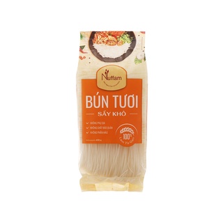 Bún tươi sấy khô Nuffam 400g/GÓI