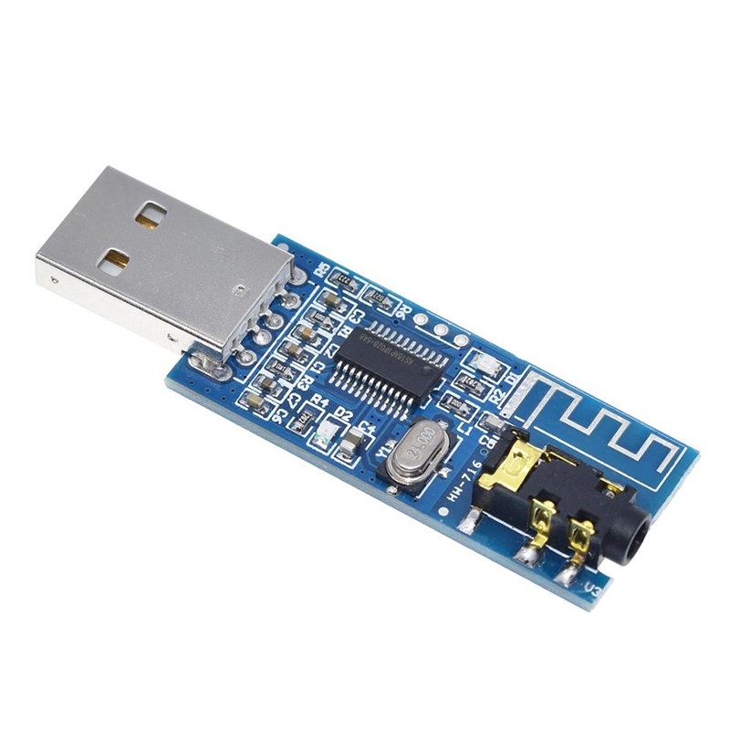 1 Bộ Khuếch Đại Âm Thanh Không Dây Bluetooth 4.0 Có Chức Năng Khuếch Đại Đèn LED