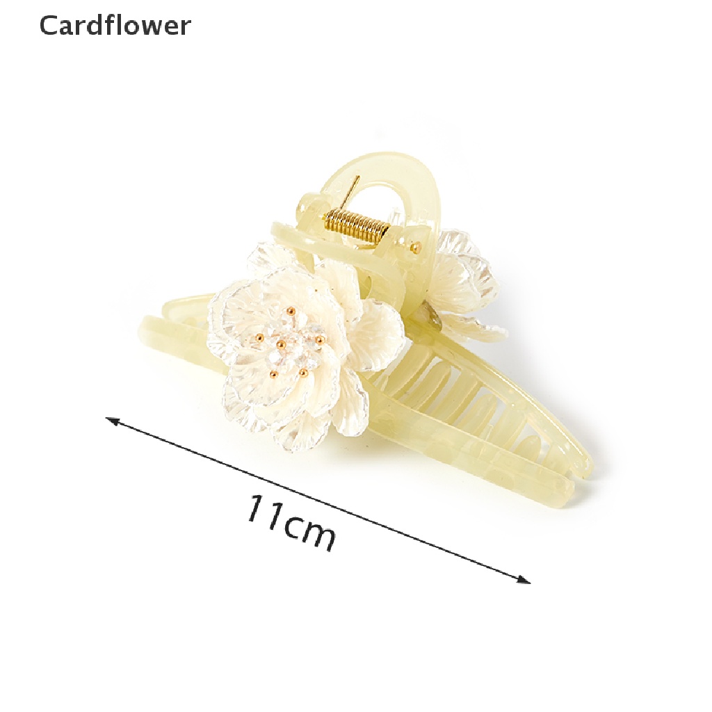 &lt; Cardflower &gt; Kẹp Tóc Hoa Tulip / Cá Mập / Cá Mập Thời Trang Mùa Hè Đang Giảm Giá