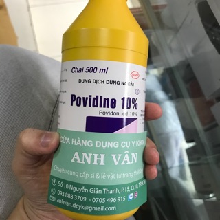 Dung Dịch Sát Khuẩn Povidine 10%