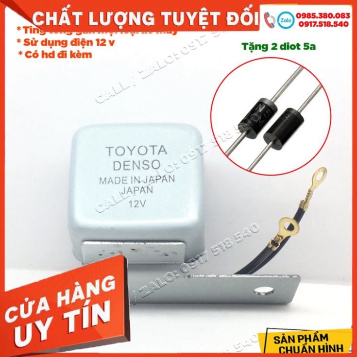 ✅Cục kêu Xi Nhan Ting Tong DENSO TOYOTA ✅. Sản Phẩm Chuẩn Như Hình