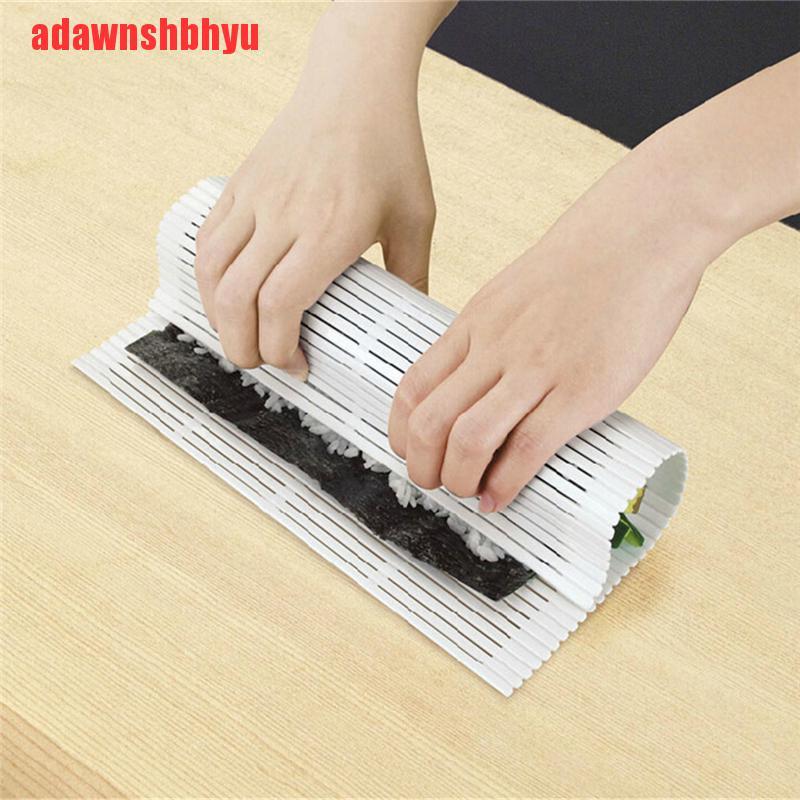 Mành cuộn cơm cuộn sushi adawnshbhyu chất liệu nhựa thiết thực thích hợp cho nhà bếp DIY