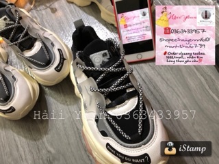 ORDER Giày 2 dây buộc Ulzzang ( kèm video và ảnh thật )