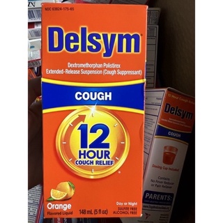 Siro ho delsym 12 hour cough relief day or night 148ml cho người lớn và trẻ em 4+