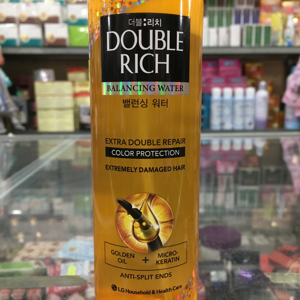 Nước xịt dưỡng tóc chăm sóc tóc chuyên sâu dành cho tóc nhuộm Double Rich 250ml