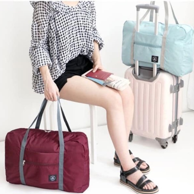 Túi du lịch gấp gọn cài vali