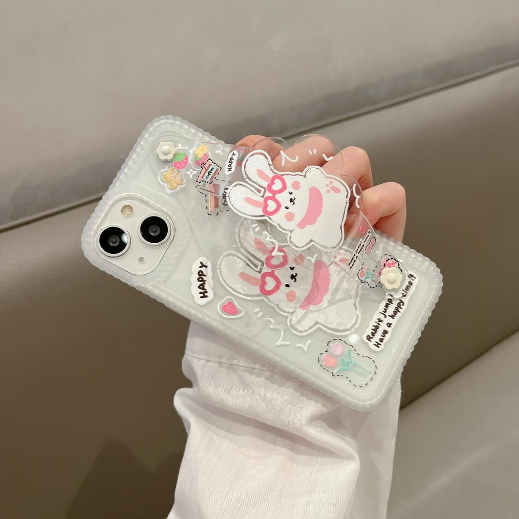 Ốp Lưng Hình Gấu Đáng Yêu Cho iPhone 14Promax 14Pro 14 13Promax 13Pro 13 12 11