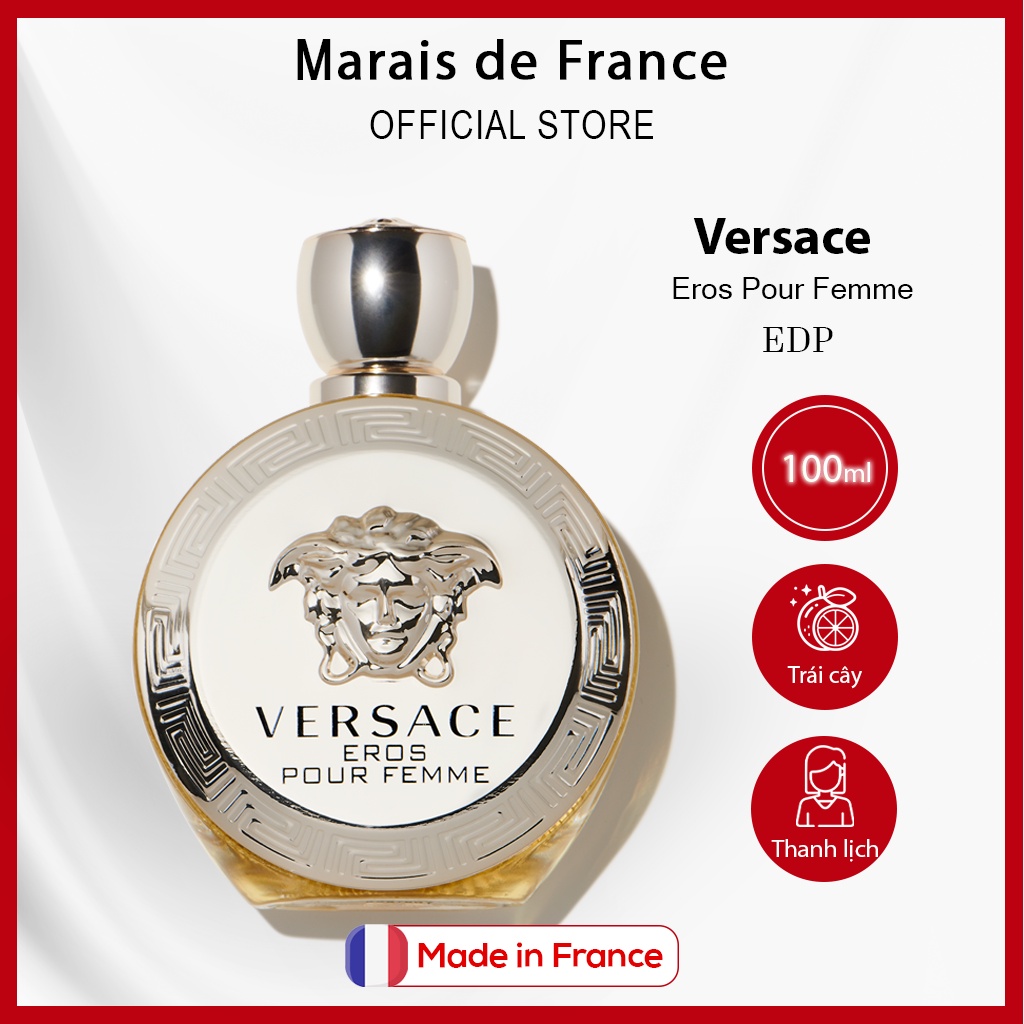 Nước Hoa Nữ VERSACE Eros Pour Femme EDP 100ml nội địa nhập khẩu chính hãng pháp có bill bảo hành