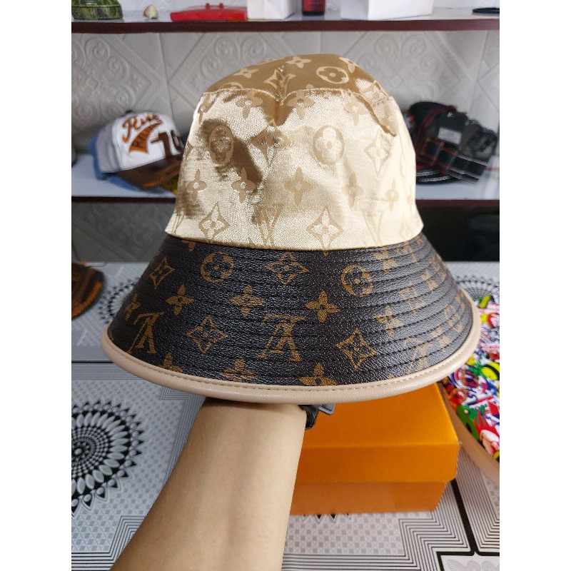 nón vành bucket thời trang nam nữ lv (nón thiết kế)
